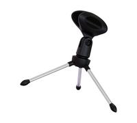 Expandable Desktop Stand Equipped with Cold Shoe for Microphones and Phone Holder Multiple Angled for Various Scene Portable