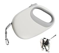 Expandable Dog Strap - 5M Extending Pet Lead, Strong Nylon Rope Design, Ergonomic Handle With Safety Lock Button, Comfortable Grip Anti-Slip Build | Ideal For Outdoor Dog Walking RunningTraining