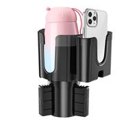 Expandable Drink Holder for Mounting Adapter, Car Drink Holder Extension with Adjustable Base - For Large Drinks Coffee Vehicle SUV Driver Passenger