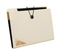 Expandable File Folder - 32.5 x 25 x 3 cm Portable File Folders | Bill Receipt Organizer for Documents 13 Compartments Filing Cabinet with Labels Briefcase Folder Organizer A4 for Home and R