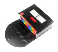 Expandable File Folder - PP Material, 13×9.4Cm/33×24Cm, Document Organizer, Dividers, Document Folder, Monthly Invoice Receipt Document Organizer | For Re