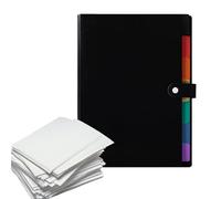 Expandable File Folder - Waterproof Large Capacity Binder - File Accordion Organizer | for Classroom Home Office Supplies Students Teachers Stationery