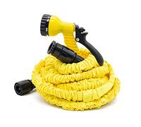 Expandable Flexible No Kink Garden Hose Pipe Automatically Expands Retracts Pampered Gardens Best Magic Stretch Hose Pipe Fits Common Style Fittings Lightweight Hose Pipe (100 Feet)
