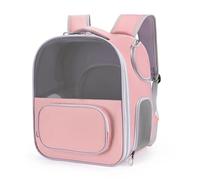 Expandable Foldable Pet Carrier Backpack, Large Space Breathable Travel Bag for Outdoor Adventures(H)