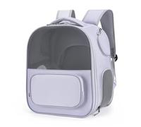 Expandable Foldable Pet Carrier Backpack, Large Space Breathable Travel Bag for Outdoor Adventures(S)