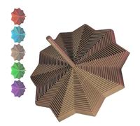 Expandable Fractal Fidget Hexagon, 3d Printed Expanded Sensory Fidget Star, Children'S Sensory Toys, Adult Stress Relief Props, Honeycomb Rotating Spiral Design