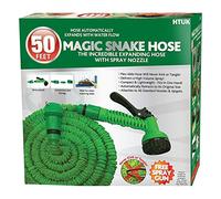 Expandable Garden Hose 50ft/100ft/150ft Garden Hose Pipe Garden Hosepipes Magic Lightweight Watering Hose Pipe Water Spray Expandable Flexible Magic Hose HTUK (50FT - 15M)