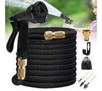Expandable Garden Hose Pipe Kit With 7-Mode Spray Nozzle, 30M