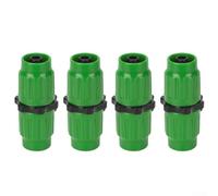 Expandable Garden Hose Repair Kit,4/10 Sets Hose Repair Accessories,Dual-Channel Hose Female Male Connectors Compatible with Pocket Hose Fits(4pcs)