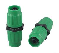 Expandable Garden Hose Repair Kit Featuring Plastic Fittings for Reliable Connector Replacement on 25ft, 50ft, 75ft, and 100ft Expandable Hoses (2pcs)