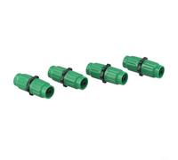 Expandable Garden Hose Repair Kit Featuring Plastic Fittings for Reliable Connector Replacement on 25ft, 50ft, 75ft, and 100ft Expandable Hoses (4pcs)