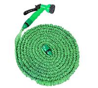 Expandable Garden Pipes Water Pipe Flexi Pipe with Muti Function Spray Gun for Garden, Flexible Anti-Leakage Lightweight Easy Storage Soft Pipe (150FT)
