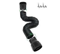 Expandable Guttering Drain Pipe, 150cm Flexible Rainwater Downspout Extension, Adjustable Guttering Rainwater Kit, Durable Guttering Pipes and Fittings for Lawns, Gardens, Yards, Cement Floors - 1PCS