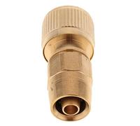Expandable Hose Repair Adapter, Flexible Hose Connector, Brass Coupling, Quick Connector for Gardening, RV, Outdoor Use, Type A, as described