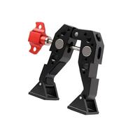 Expandable Hot Shoe Clamp Featuring Multiple 1/4 and 3/8 Screw Holes for Camera Accessories Anti Slip Design Adjustable Rotating Camera Clamp