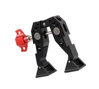 Expandable Hot Shoe Clamp Featuring Multiple 1/4 and 3/8 Screw Holes for Camera Accessories Anti Slip Design Adjustable Rotating Microphone Clamp