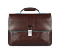 Expandable Laptop Briefcase 15,6", male, Piquadro, Laptop Bags & Cases, Brown, ONE SIZE, Bags ONE SIZE