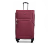 Expandable Large Suitcase 28" Lightweight Soft Shell Luggage 4 Wheel Spinner Soft Shell Check in Luggage for 23kg