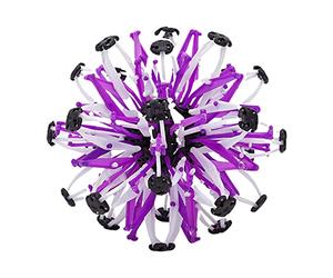 Expandable Magic Ball, Coloured Plastic Expanding Magic Ball, Scalable Variable Flower Shape Magic Ball Kids Toys, Expand Ball Stress Ball Adults