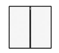 Expandable Mesh - Animal Divider for Indoor Control | Soft Flexible Panels, Adjustable Frame, Easy Assembly Feature, Breathable Mesh Design with Puppy and Kitten Safety for Kitchen Basement Yard