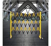 Expandable Metal Barricade, Retractable Safety Barrier for Outdoor Crowd Control and Traffic Management