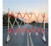 Expandable Metal Barricade Retractable Traffic Barrier Space-Saving for Public Events in Shopping Centres for Construction