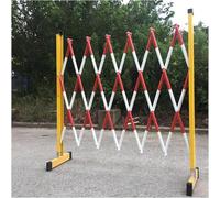 Expandable Metal Barricade - Retractable Traffic Barriers for Construction Sites, Safety Fencing to Protect Workers(Rosso,1.2 * 5m)