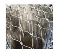 Expandable Metal Safe Net for Industrial Securi Building Protect Sports Facilities & Agricultural Farm Use (7m x 0.6m / 22.9ft x 1.9ft)