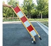 Expandable Metal Safety Barrier with Casters for Crowd Control at Subway Bus Station, Multiple