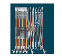 Expandable Mobile Barricade Flexible Mobile Barrier Gate Expandable Metal Barricade, Accordion Design Stainless Steel Safety Barrier With Casters,Adjustable Traffic Fence,Easily .Multi-Colored-1.5X9M