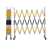 Expandable Mobile Barricades, Double Layer Retractable Fence for Effective Crowd Control and Traffic Management