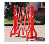 Expandable Mobile Safety Barrier - 2.5m Plastic Water-Filled Security Fence 96cm Height Red - Ideal for Child Safety Pet Protection & Outdoor Use (Dimensions: 96 x 37 x 250 cm)