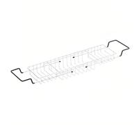Expandable Non-Slip Bathtub Storage Shelf - Versatile Bathwith Adjustable Design for Optimal Space Utilization and Easy Access to Bath Essentials