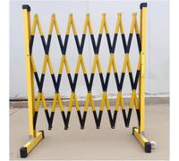 Expandable Outdoor Barricade Fence, Retractable Traffic Barriers on Casters, Durable Frp for Construction and Safety, 47x79in, Perfect for Hospitals and Subways