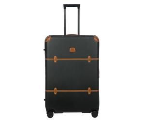 Expandable Polycarbonate Trolley Spinner Suitcase- unisex- Bric's- Suitcases- Black- ONE SIZE- Suitcases ONE SIZE