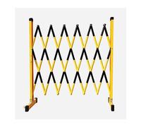 Expandable Portable Traffic Barrier - Retractable Outdoor Crowd Control Fence - Flexible Safety Warning System for Events and Public Spaces