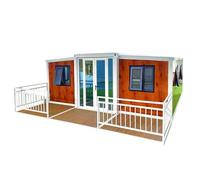 Expandable Prefab Tiny House - Customizable Modern Container Home with Kitchen & Bathroom | Ideal for Backyard or Off-Grid Living
