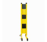 Expandable Retractable Folding Traffic Barrier - Portable Scissor Design for Outdoor Parking & Construction Driveway Fence