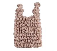 Expandable Reusable Bubble Bag The Essential Tool for Efficient Grocery Trips (khaki)