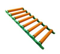 Expandable Roller Conveyor Kit Non Motorized Straight Ladder Design 100x45 cm Industrial Transport Solut for Warehouses & Factories Heavy Du Load Capaci