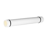 Expandable Rotating Cover Poster Tube, Antishock Design, for Travel Posters, Blueprints, Maps, for Outdoor Enthusiasts and Engineers (White)