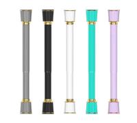 Expandable Shower ain Rod 40500cm No Drill Easy Install for Bathroom Closet Kitchen Green 4.1m5.0m and Slish Solut for SpaceSaving.