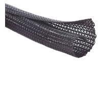 Expandable Sleeving Self-closing Braided Cable Wrap Overlaps By 25% Cable Loom Split Wrap, For Pipe Wire Protection Braided Cable Sleeve (Color : 1meter, Size : 50mm)