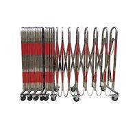 Expandable Stainless Steel Barricade - Retractable Traffic Barrier Gate for Safety Use in Various Locations