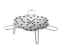 Expandable Steamer Rack, Stainless Steel Folding Steam Rack, Adjustable Height Steamer Basket, Universal Fit for Frying Pan Saucepan Stock Pot Trivet, Food Cooling Racks Steamers Insert, Dishwasher