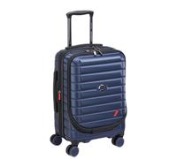 Expandable Suitcase Delsey 4DR Bleu 124 L