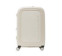 Expandable Suitcase + Trolley Mandarina Duck Logoduck Blanc 75x49x31/34 cm