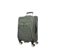 Expandable Suitcase with Chevron Quilt by Kenneth Cole, BLACK, CARRY-ON