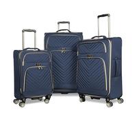 Expandable Suitcase with Chevron Quilted Exterior by Kenneth Cole