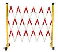 Expandable Traffic Control Barriers Portable Crowd Management ions for Construction Sites & Road Safety Temporary Guardrails for Enhanced Protection